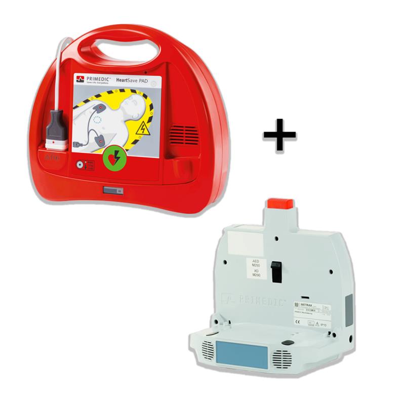 Дефибриллятор PRIMEDIC HeartSave PAD M250+96740 SaveBox настенный бокс для хранения HeartSave (M250), вкл замок-магнит