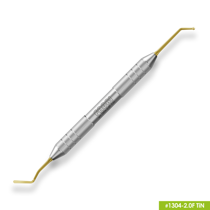 Гладилка удлиненная средняя с штопфером-шариком O2.0mm эргономичная ручка O10mm покрытие Gold купить