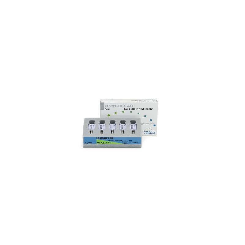 Емакс блоки для фрезерования / IPS e.max Cad for Cerec/inLab MT A2 C14/5 680029 купить