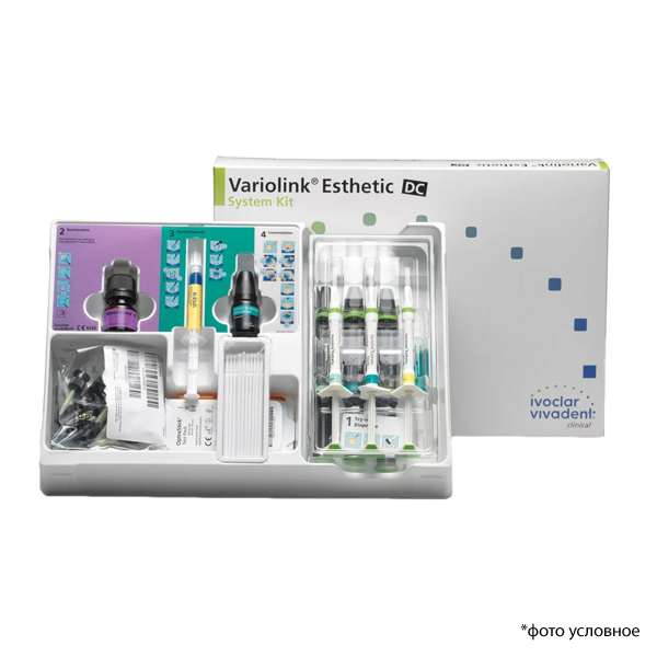 Вариолинк Эстетик/ Набор Variolink Esthetic DC System Kit/Tetric N-Bond Universal (bottle) 681854 купить