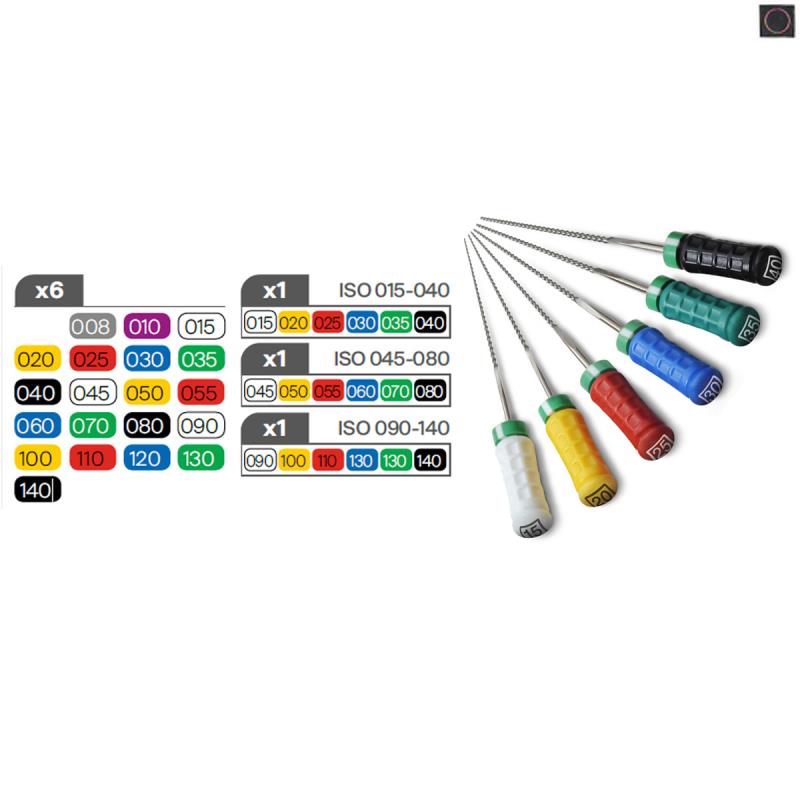 Н-файлы / H-Files (hedstroem) M-ACCESS 060/25мм 6шт Maillefer A16MA02506012 купить