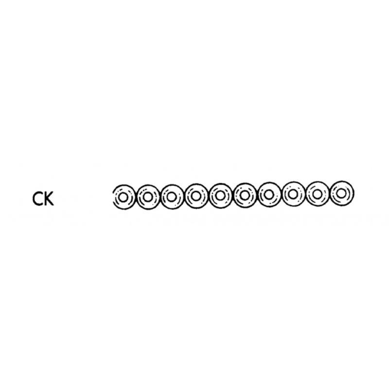 Цепочка эластичная (С модули) / Chain (C Module) CK Clear Medium 2,9мм 406-035 купить